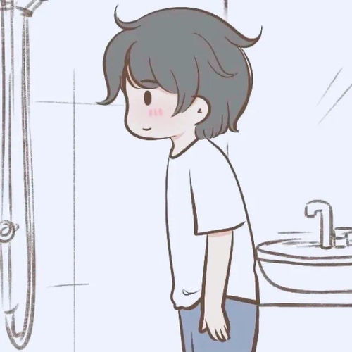开学前和臭宝换一换动漫情侣头像
