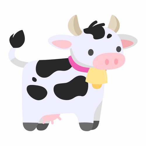 创意卡通可爱农场奶牛