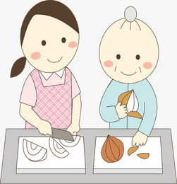 护理老人卡通切菜矢量图图片素材其他格式下载动漫人物大全
