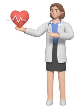3d卡通女医生,人物素材,设计素材,设计模板,汇图网