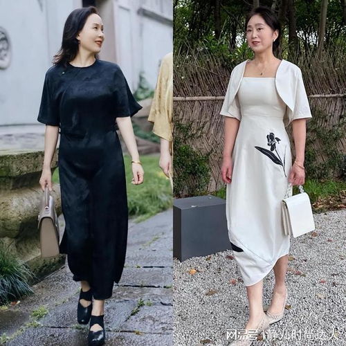 年过四十岁的女人,夏天多穿这些过膝裙,越老越气质优雅