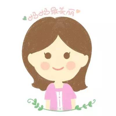 母亲节的微信动漫头像图片
