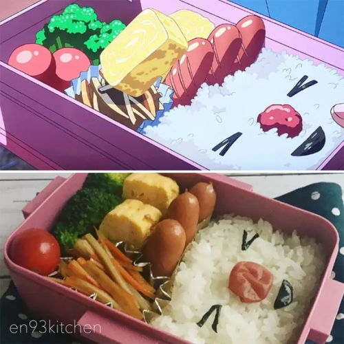 趣味当动漫里的美食来到了我们的世界