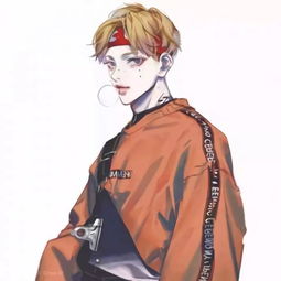 另类卡通男头像男生