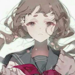 淡淡忧伤的卡通动漫女生为你独守那片天

