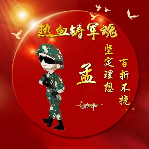 2021你的微信头像该换了,3d烫金特效爱国励志签名头像,请查收