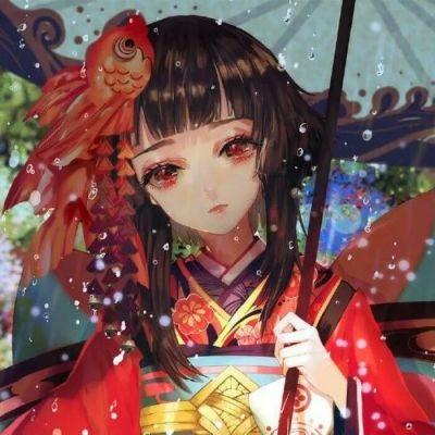 卡通可爱头像女生小清新二次元爱在将爱未爱时最迷人