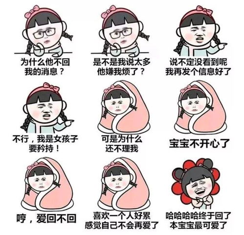 微博头像卡通可爱女生心路历程