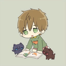 二次元插画手绘头像壁纸少女少年卡堆糖,美好生活研究所