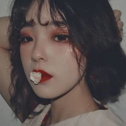 女士短发的微信头像女人最适合的微信头短发像