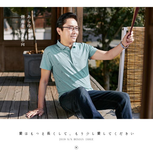 洋湖轩榭中年爸爸短袖t恤男夏装中老年男士休闲polo衫4050岁爷爷棉质衣服