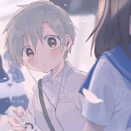 今日分享10对动漫情侣头像