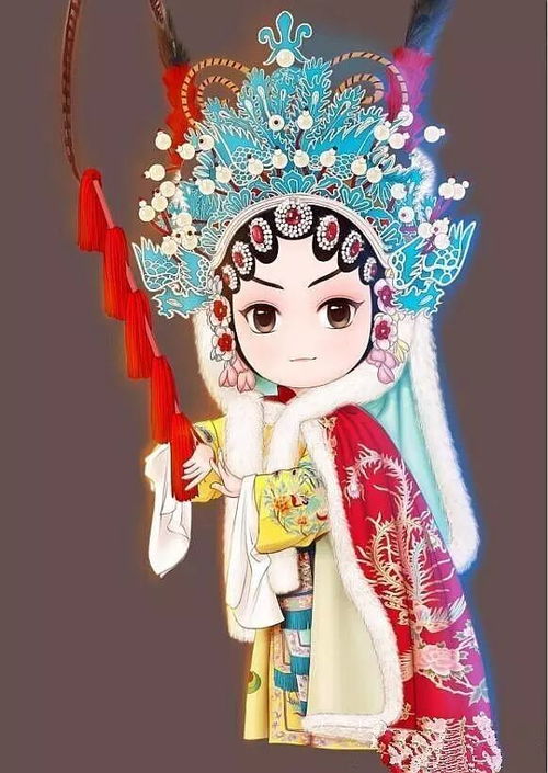q版京剧人物,太萌了