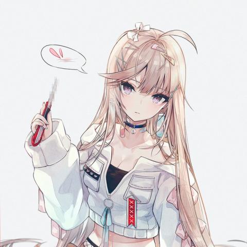 二次元小仙女清晰头像480x480快手专用动漫头像