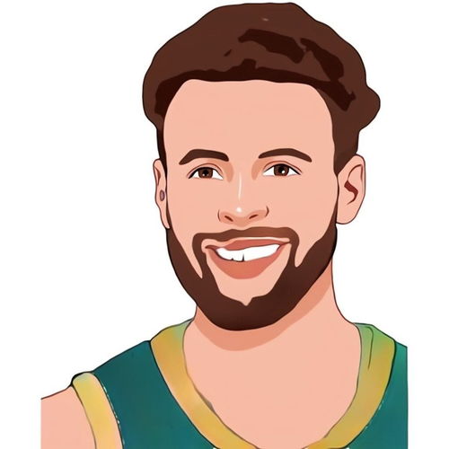 nba手绘头像
