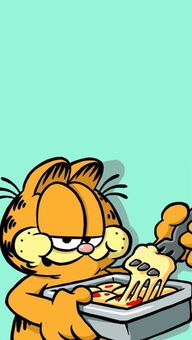 iphone壁纸加菲猫garfield
