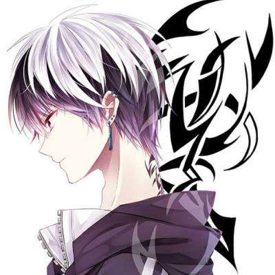 2018抖音头像男卡通高清无水印抑郁孤寂装深沉的撩妹

