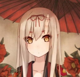 二次元和风女头像动感美丽的少女,对未来充满了希望,期待美好的一切