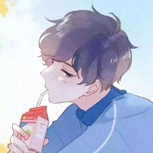 动漫男头丨温暖男生头像阳光简约男头