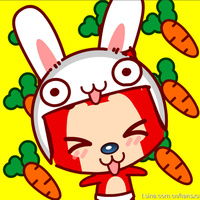 卡通阿狸情侣头像超萌卡通