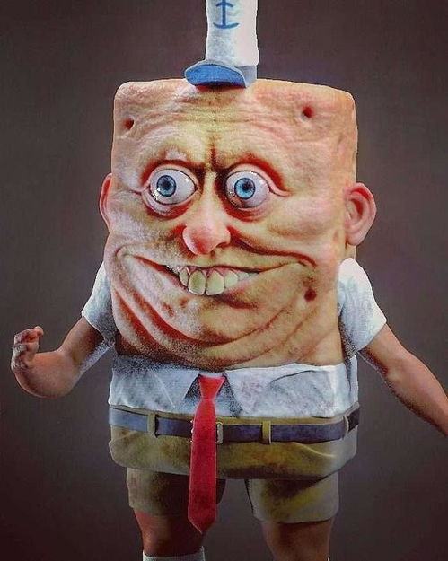 当经典动漫人物变为3d后,简直是摧毁童年记忆