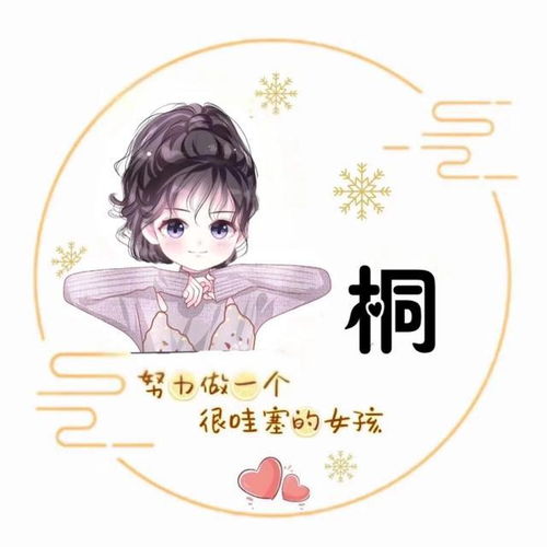 女生姓氏头像定制取图第10期