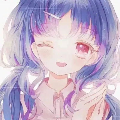 微信头像卡通女生呆萌女生闺蜜