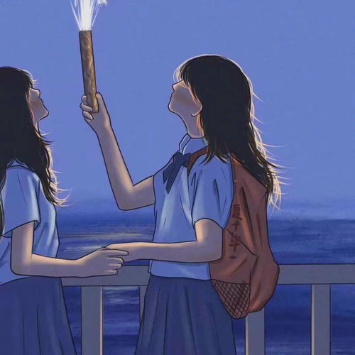 动漫闺蜜头像