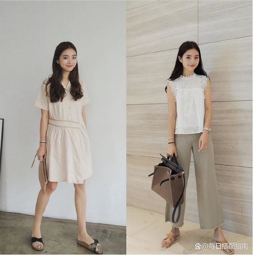 夏末,温柔简约的轻熟风穿搭火了,颇有少女感又带点女人味