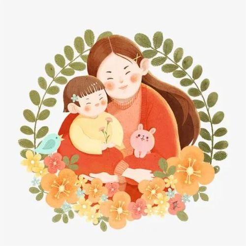 2024超有爱的母亲节动漫头像可爱的动漫母女头像