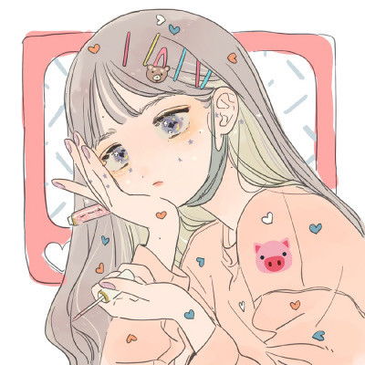 闺蜜头像最美至极,可爱至极