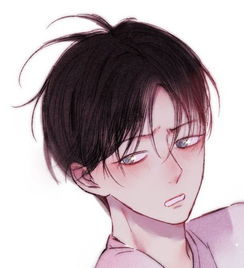 卡通男头像短发情头