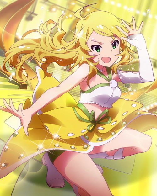 动漫二次元插画少女偶像大师人物星井堆糖,美好生活研究所