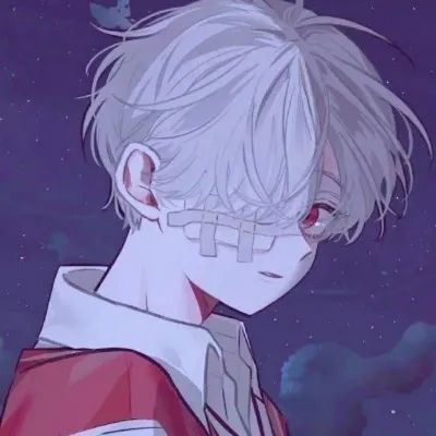 头像舍治愈干净温柔男生动漫头像暗黑系超丧小众高级感